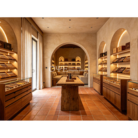 Cabinet de présentation de cigares en bois de cèdre espagnol haut de gamme, humidor pour boutique de tabac, cabinet de présentation pour salle à cigares