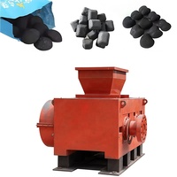 Vente chaude petite presse à rouleaux portable presse à briquettes de coke de charbon de bois faisant la machine à bas prix