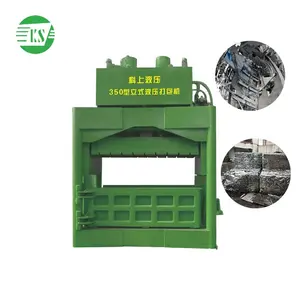 Chứng Nhận CE YJ-350 Thủy Lực Dọc Tái Chế Chai Nhựa Compactor Baler Máy