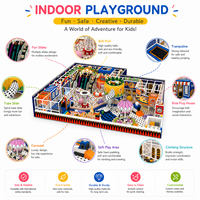 Equipo de Juegos Interior Comercial Personalizado, Área de Juegos Suave para Niños, Centro de Juegos Interior para Centros Comerciales y Jardines de Infancia