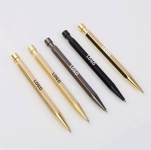 Customizable High Quality Press-type Metal Ballpoint <b>Pens</b> with logo Luxury Rollerball <b>Pen</b> Slim Signature <b>Pen</b> for Office Work - Product Image 6