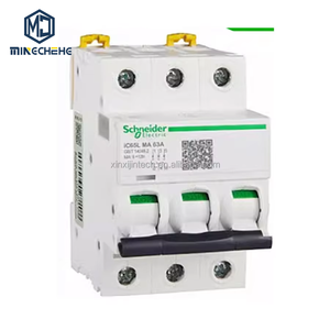 Disjoncteur miniature série IC60LMA 4P 10A 15kA à déclenchement magnétique MA, interrupteur à air 4 pôles MCB pour système de contrôle et protection de moteur - Product Image 1