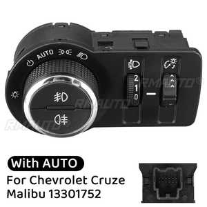Bouton de commutation des phares antibrouillard de voiture AUTO 13301752 GM13301749 13301749 pour Chevrolet Cruze Malibu J300 Chevy pour Opel Astra J - Product Image 1