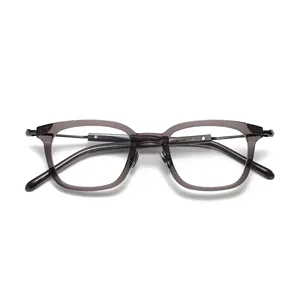 Benyi giappone marca fatta a mano occhiali da vista logo personalizzato moda logo personalizzato montature 2024 occhiali