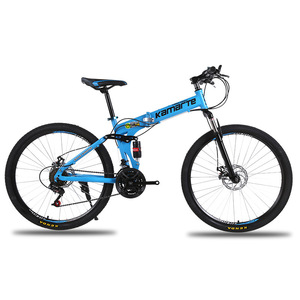 Vélo de montagne <span class=keywords><strong>pliable</strong></span> en acier à 21 vitesses de 26 pouces, capacité de charge élevée de 150 kg, vélo de cross-country - Product Image 2