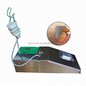 Inyector eléctrico de vacunas para aves de corral, dosis automática, <span class=keywords><strong>jeringa</strong></span> veterinaria ajustable para pollo, pato, pájaro - Product Image 1