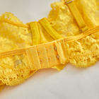 Conjunto de lencería de 2 piezas al por mayor ODM: sujetador de encaje y tanga con detalles de aberturas para mujer, ropa interior sexy transparente - Product Image 6