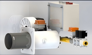 מבער אוויר חם בעל הספק נמוך 240 קילוואט, מבער חימום בעל יעילות גבוהה, מבער גז תעשייתי, כיריים גז מנירוסטה - Product Image 6