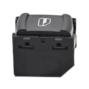 Interrupteurs de commande de fenêtre à un seul bouton en plastique 3B0959855B, état neuf, pour modèles Volkswagen Golf 2004-2014 - Product Image 1