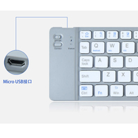 Keyboard Lipat Nirkabel Berkualitas Tinggi Laris Manis, Kompatibel dengan Ponsel, Tablet, dan Komputer Universal, Keyboard Gaming USB