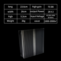 3g 4g lte gsm amplificateur de signal de réseau de téléphone portable répéteur de signal de téléphone portable haute puissance a