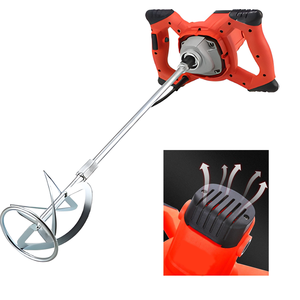 Mixer elektrik, 4000W, pencampur beton semen cat, Bubuk dempul industri genggam - Product Image 4