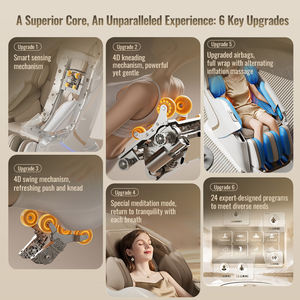 Fauteuil de <span class=keywords><strong>massage</strong></span> électrique L50 Yijie Chine, le meilleur, zéro gravité, 4D, avec rail SL, pour <span class=keywords><strong>massage</strong></span> corporel complet, lit de <span class=keywords><strong>massage</strong></span> professionnel 2025 - Product Image 5