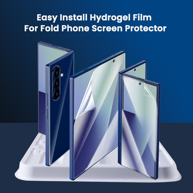Self Healing Soft TPU Hydrogel Screen Protector for Samsung Z Fold 8 7 6 Screen Flexible Foldable Film Bubble Free HD Clear