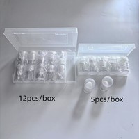Boîte de collecte de stockage de tubes de pièces de 27mm pour tubes de pièces de monnaie de 5 pièces ou 12 pièces de 27mm