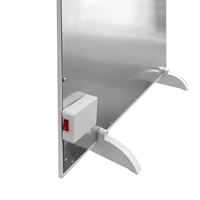 Pemanas Ruangan Panel Kristal Karbon IR C030 600*500 300W, Kontroler Mekanis Gaya Dasar Truecolor Putih Abu-abu atau Sesuai Pesanan