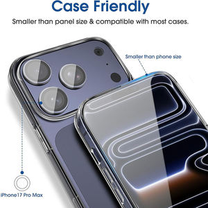 ฟิล์มกระจกนิรภัยแบบใส รุ่นใหม่ 9H สำหรับโทรศัพท์มือถือ iPhone 18 18 Pro Max ป้องกันการแตก  ใช้งานร่วมกับเคสได้ - Product Image 3