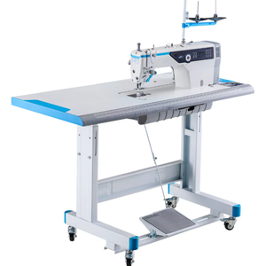 New OEM Double Synchronization Computer Walking Foot Flat-Bed Motor Heavy <b>Material</b> Lockstitch Machine - Product Image 1