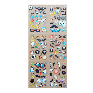 สติกเกอร์ของเล่นเรซินอีพ็อกซี่ตกแต่งรูปการ์ตูนโปร่งใสงานประดิษฐ์ทำมือพิมพ์ยูวีคุณลักษณะเทียนอุตสาหกรรมงานหัตถกรรม - Product Image 5