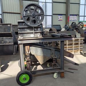 <b>Mini</b> Movable PE 150*250 Concrete Rock Crusher Machine Stone Crushing 2-7 Tons Per Hour Mining Equipment - Product Image 5