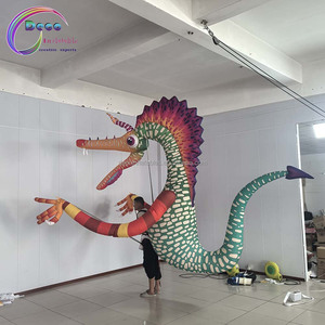 Costume <span class=keywords><strong>gonflable</strong></span> amusant et polyvalent de marionnette de <span class=keywords><strong>dragon</strong></span> de dessin animé conçu sur mesure - Product Image 1