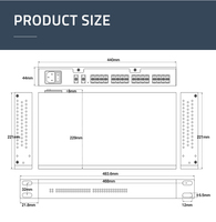 SERIALLINK SLK-S532R-PLUS industriel convertisseur LAN série 32ports 32ports RS-232/RS-485 serveur de périphériques série télécommunications