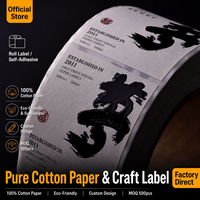 Étiquettes adhésives en vinyle imperméables personnalisées de la marque YSB GEYU, réutilisables, forte adhérence, logo d'entreprise, emballage et utilisation pour les cadeaux