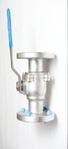 Válvula de Bola con Brida de 2 Piezas, Clase 150 #   Operado por palanca (de 1 a 6 pulgadas) – Acero inoxidable ASTM A351 CF8 / CF8M de calibre completo - Product Image 2