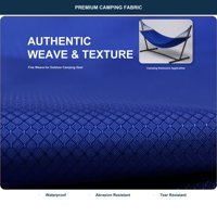 Tissu Oxford en nylon à carreaux enduit PU, imperméable, résistant à l'abrasion, protection UV, 200x400D, pour chaises de camping et matelas de sol
