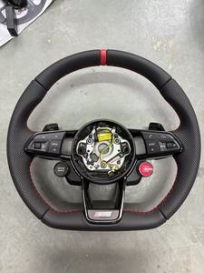 พวงมาลัย YLD Fit สำหรับ <span class=keywords><strong>Audi</strong></span> A4 B6 B7 R Line S3 8V RS3 8V S4 B8 A5 B8 R8 <span class=keywords><strong>Sline</strong></span> A3 8V A5 B8.5 B9 <span class=keywords><strong>TT</strong></span> TTRS TTS Q3 Q5 Q7 - Product Image 3