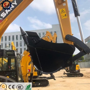 En stock, Mini-excavatrice SANY SY35U d'occasion, 3,5 tonnes, chenilles en caoutchouc, rotation zéro, moteur Yanmar, faible nombre d'heures, SY16C SY60C SY75C - Product Image 4