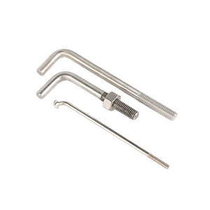 OEM Stainless Steel M6-M100 Hanger <strong>Bolt</strong> L Shape Roofing <strong>Hook</strong> <strong>Bolt</strong> J <strong>Bolt</strong> - Product Image 3