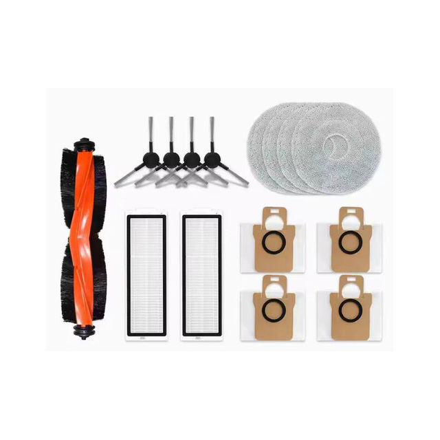 For Xiaomi Robot Vacuum X20 Max/D109GL Replacement Accessories Spare Parts Main Roller Side Brush Filter Mop Cloth Dust Battery