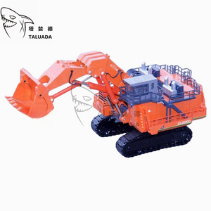 รถขุดจำลองอัลลอยด์ ขนาด 1:87 รุ่น EX8000 แบบตักตรง ของเล่นโมเดลรถขุด TALUADA อะไหล่รถขุด - Product Image 2
