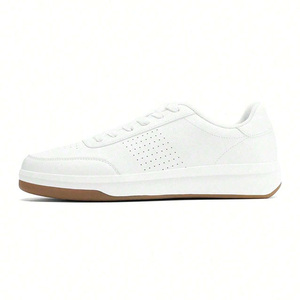 Chaussures de sport respirantes pour hommes, chaussures de skate, chaussures décontractées blanches pour la marche, vente en gros - Product Image 2
