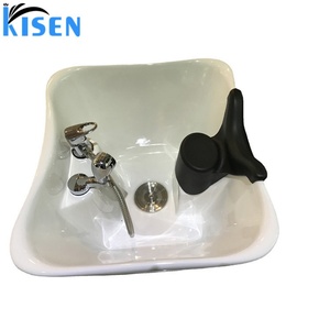 Kisen Good Quality Hair Salon Shampoo Chair <b>Electronic</b> Sl Back Track airbag Kneading Shampoo Chair with <b>Massage</b> - Product Image 6