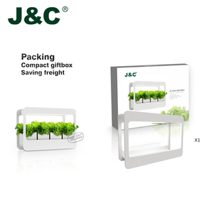 J & C Minigarden <span class=keywords><strong>Eragon</strong></span>-เครื่องปลูกต้นไม้ในร่ม,ชุดอุปกรณ์ทำสวนอัจฉริยะในบ้านให้ปลูกผักไฮโดรโปนิกส์และคลิกเพื่อปลูกต้นไม้ในที่ร่ม - Product Image 5