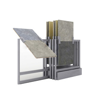 Présentoirs modernes personnalisés pour carreaux de céramique, granit et marbre, avec logo couleur sur mesure, lavables et modulables (DIY)