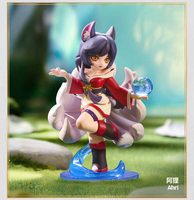 Authentique POP MART League of Legends Clash of the Cuties, lot de 12 figurines en boîte mystère, version Q mignonne, figurine de collection, cadeau