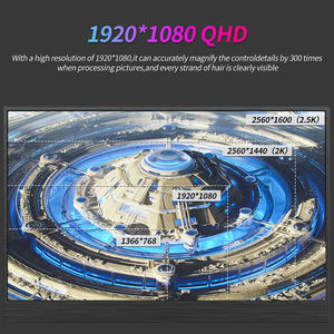 Xách tay 18.5 inch IPS TFT Bảng điều chỉnh màn hình LED Màn hình HD giao diện kinh doanh chơi game Type-C LCD màn hình di động - Product Image 6