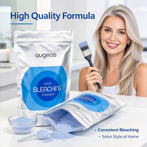 Polvo Decolorante para Cabello Azul sin Polvo, de Acción Rápida, Aclara hasta 9 Niveles, Suave, para Uso Profesional en Salón - Product Image 3