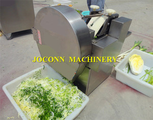 Machine à déchiqueter les ciboules chinoises / Machine à couper les feuilles d'ail blanchies / Déchiqueteuse à jeunes pousses d'ail - Product Image 2
