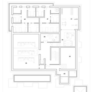 Conception de plan d'aménagement intérieur de bureau professionnel Sanhai, dessin de construction de bâtiment de bureau, rendu 3D Max - Product Image 6