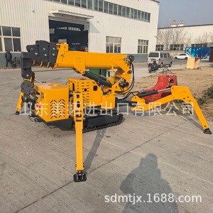 Mini-grue araignée électrique compacte sur chenilles de 2 à 3 tonnes pour usage intérieur à rayon de braquage court - Product Image 5