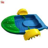 Bateaux à pédales en plastique à vendre : bateaux à pagaies manuelles pour enfants et adultes, jouets aquatiques à prix abordable