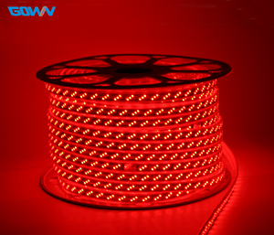110V 220V 180LED/M dải ánh sáng 2835 SMD2835 Flex <span class=keywords><strong>LED</strong></span> dải Màu Đỏ 180led 3row tất cả các màu sắc PVC cơ thể Showcase trang trí 8 mét PCB - Product Image 4