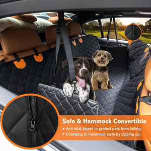 Pet Supplies Dog Travel Car Rücksitz <span class=keywords><strong>Anti</strong></span> <span class=keywords><strong>Scratch</strong></span> Mat 600D Oxford Cloth Wasserdichte <span class=keywords><strong>Cat</strong></span> Car Mat - Product Image 2