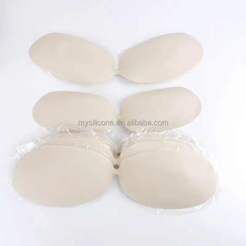 Magia Push up Wire Free One Piece Strapless Auto Adhesive Plunge Bra Invisible Backless Sticky Sutiãs Para As Mulheres