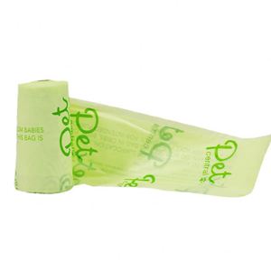 Custom Logo Pla Eco Friendly Biodegradable <b>Compostable</b> Plastic Pet Waste Dog Poop <b>Bags</b> - Product Image 3