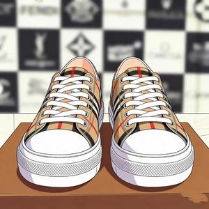 Luxury Designer <b>Canvas</b> Sneakers for Men Women Famous Fashion Walking Shoes Breathable Feature Original Box Included Dropshipping - Product Image 1